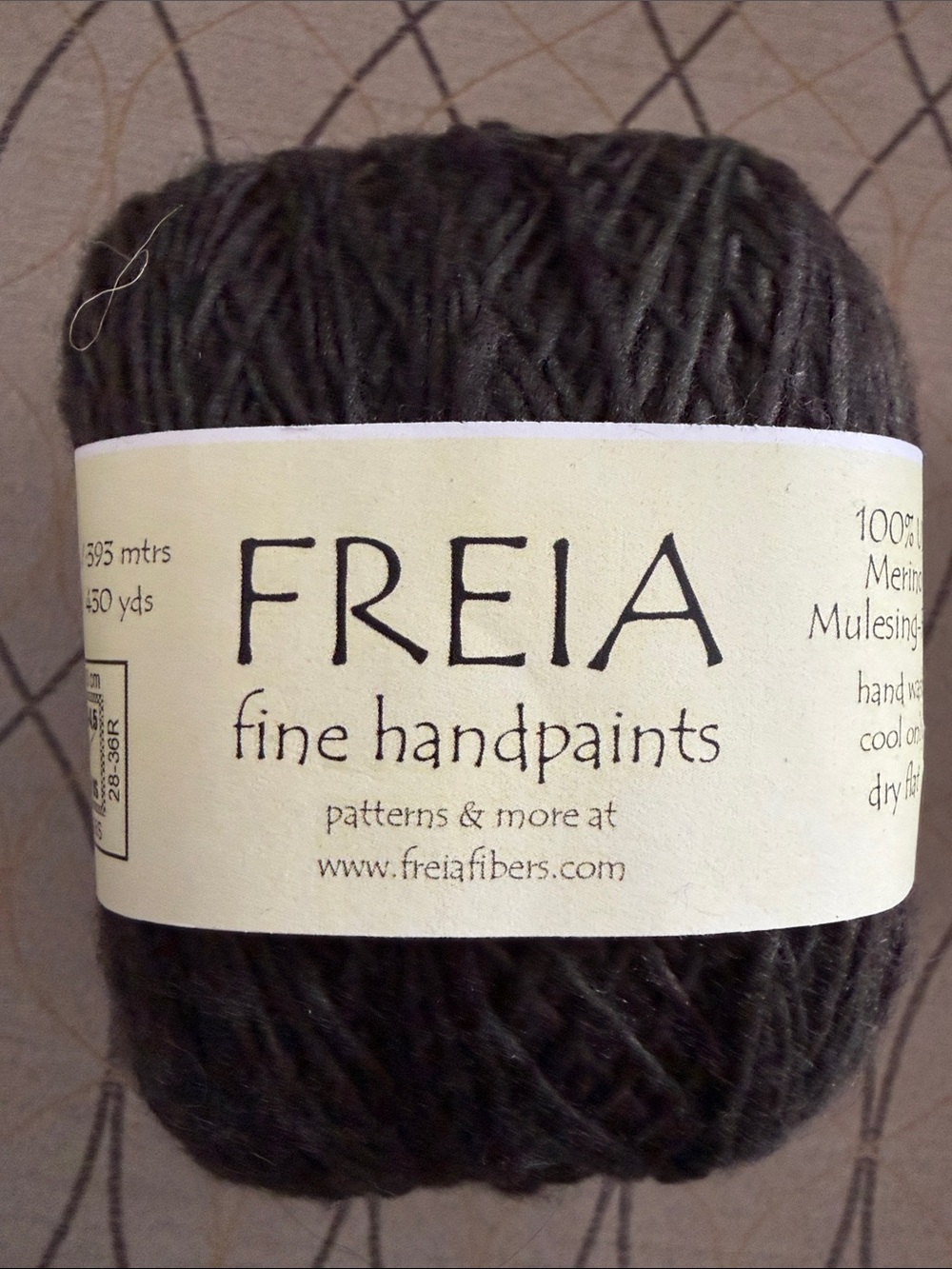 Freia Fine Handpaints gradient merino “Shawl Ball” Handpainted Yarn